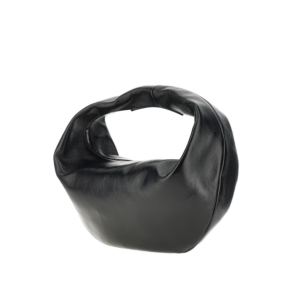 medium olivia leather hobo bag