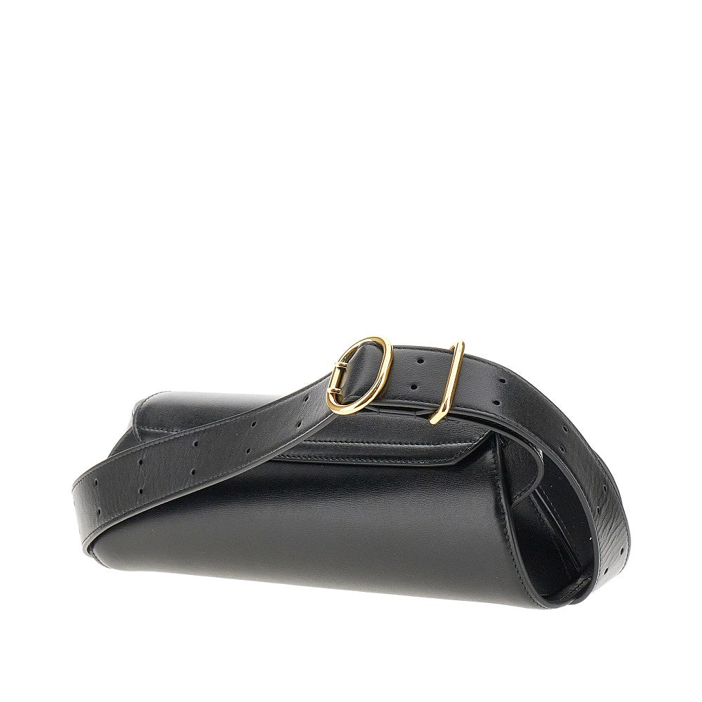 JIL SANDER OS leather small cannolo bag