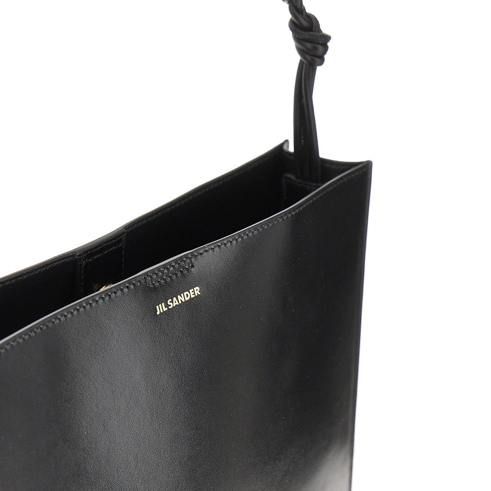 JIL SANDER OS tangle leather shoulder bag