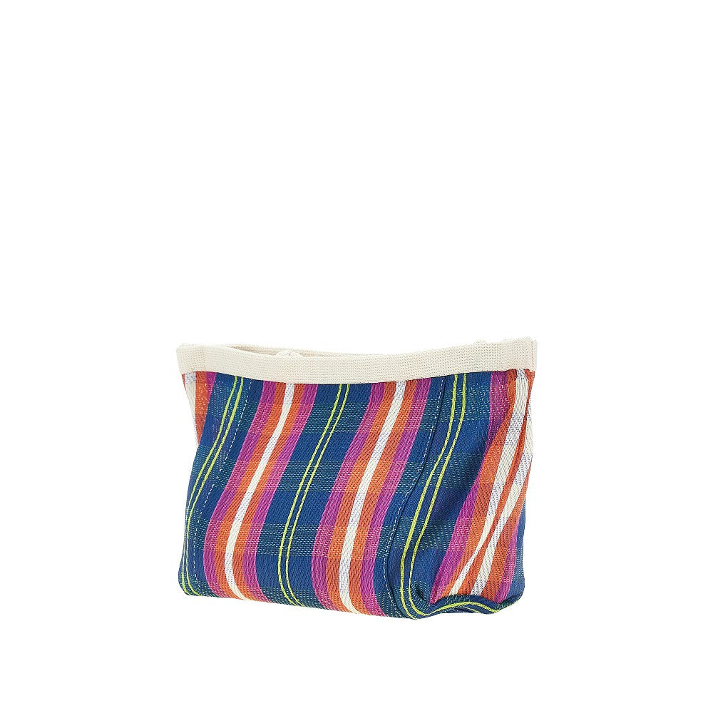 ISABEL MARANT OS powden check nylon pouch