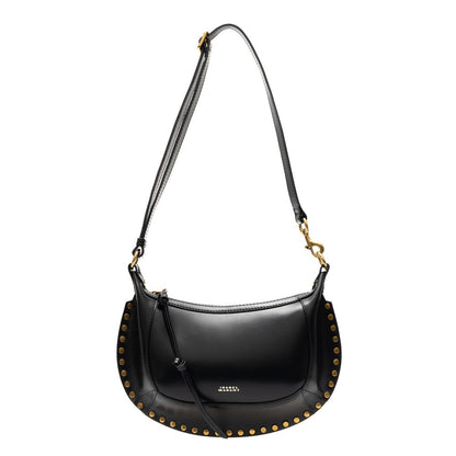 ISABEL MARANT OS leather oskan moon bag