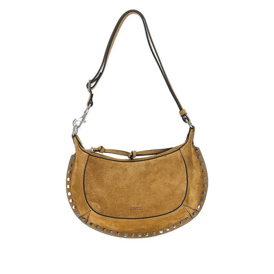 ISABEL MARANT OS suede leather oskan moon bag