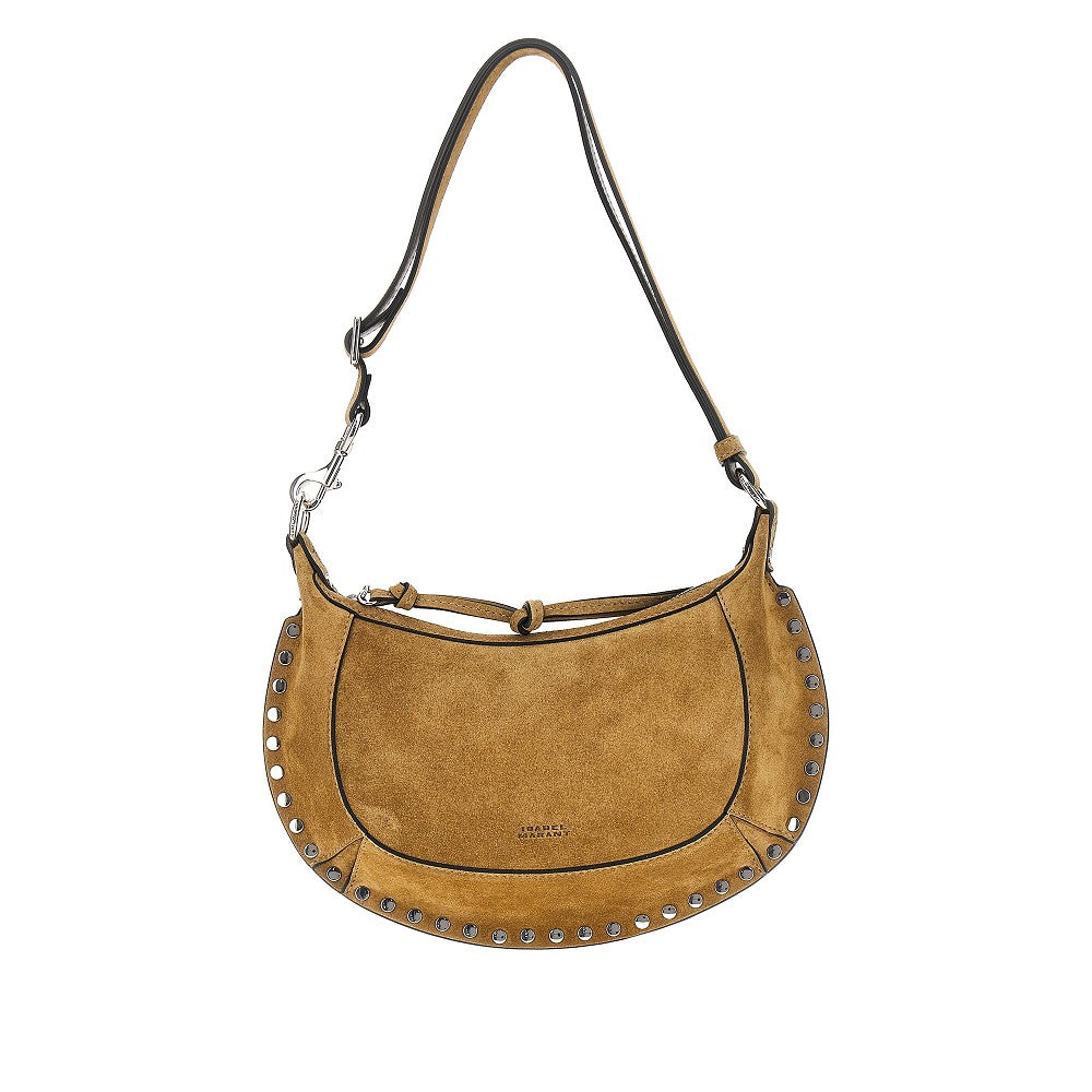 suede leather oskan moon bag