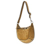 suede leather oskan moon bag