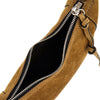 suede leather oskan moon bag