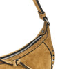 suede leather oskan moon bag