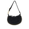 suede leather oskan moon bag