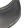 grained leather oskan moon bag