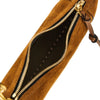 suede leather oskan moon bag
