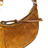 suede leather oskan moon bag