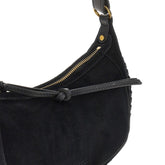 ISABEL MARANT OS suede leather oskan moon bag