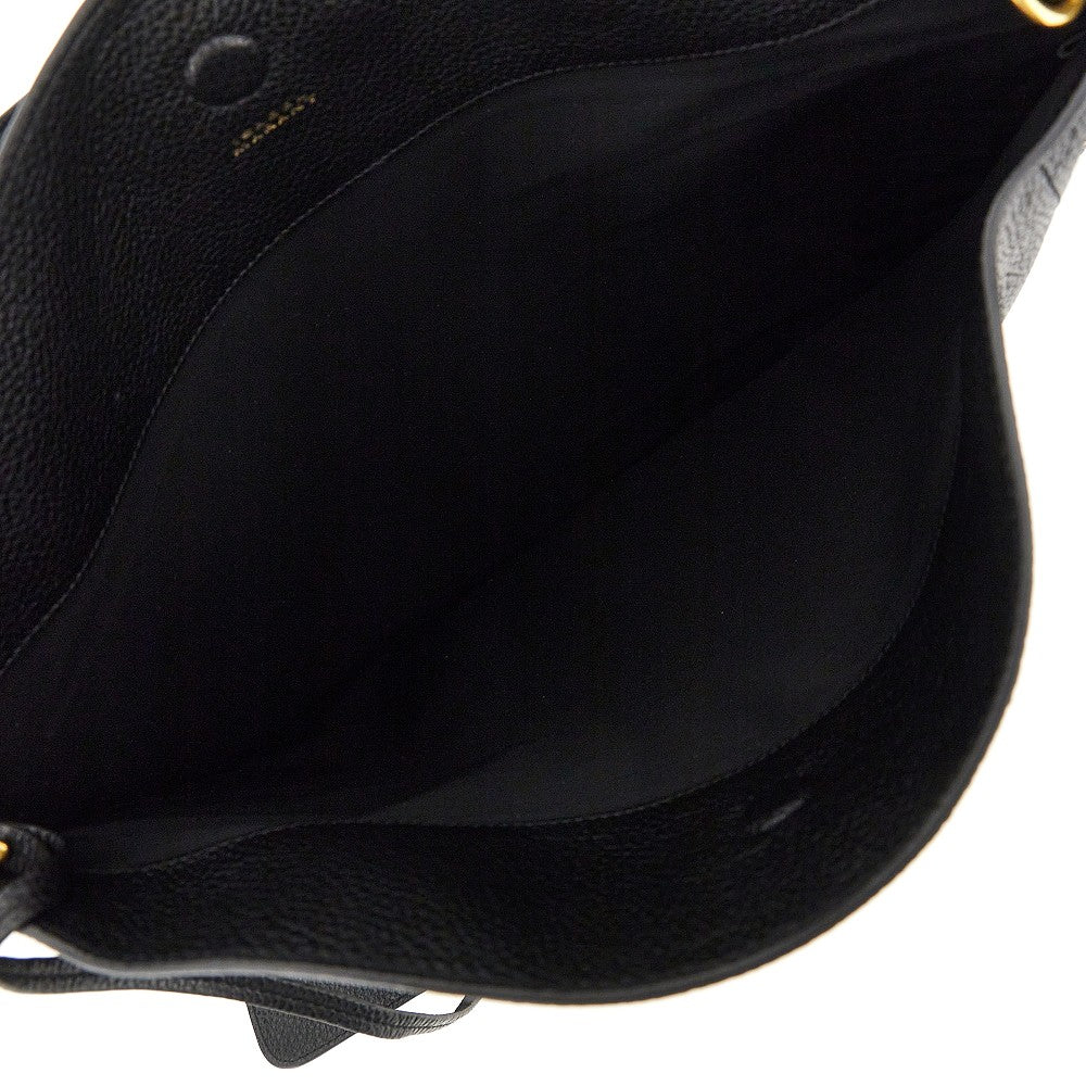 grained leather oskan hobo soft bag