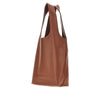 faux leather ninon small tote bag