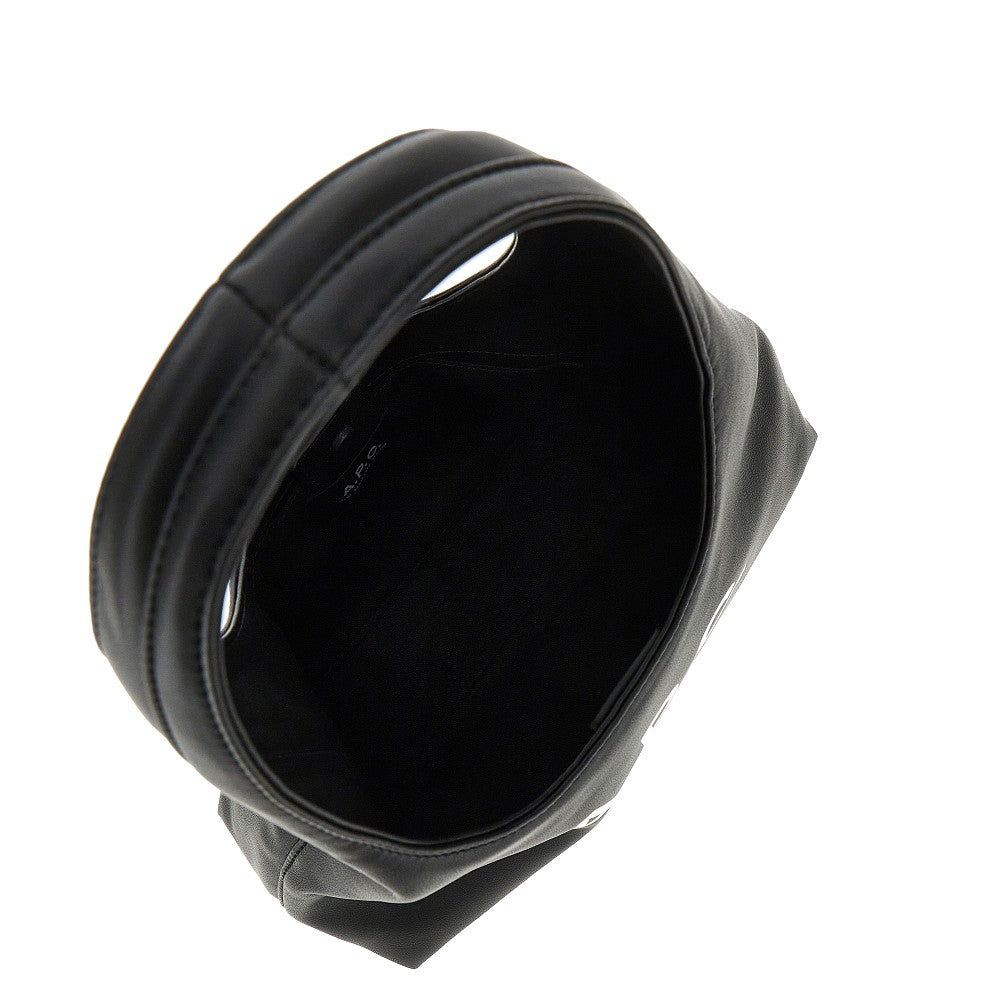 A.P.C. OS faux leather ninon baby tote bag