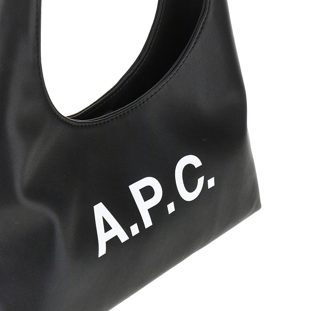 A.P.C. OS faux leather ninon baby tote bag