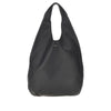 le neige grained leather bag