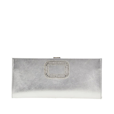 leather pouch with pilgrim buckle