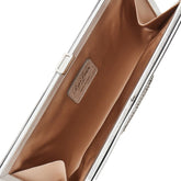 ROGER VIVIER OS leather pouch with pilgrim buckle