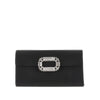sexy choc satin clutch