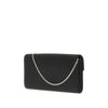 sexy choc satin clutch