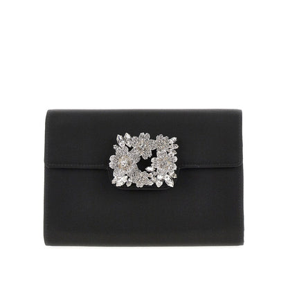 ROGER VIVIER OS efflorescence satin mini bag