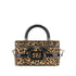 ROGER VIVIER OS calfhair mini belle vivier vanity bag