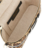 ROGER VIVIER OS calfhair mini belle vivier vanity bag