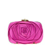 rose vivier satin clutch