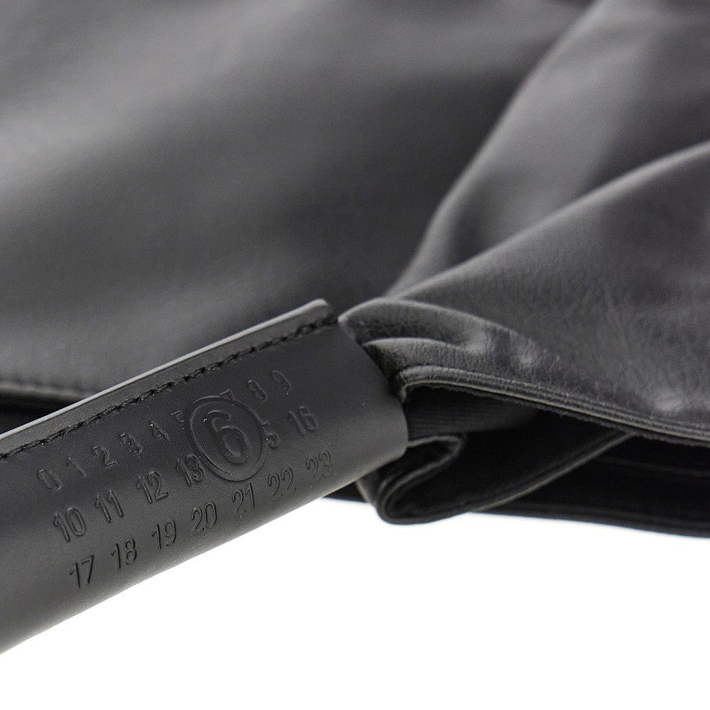 MM6 OS faux leather small japanese bag