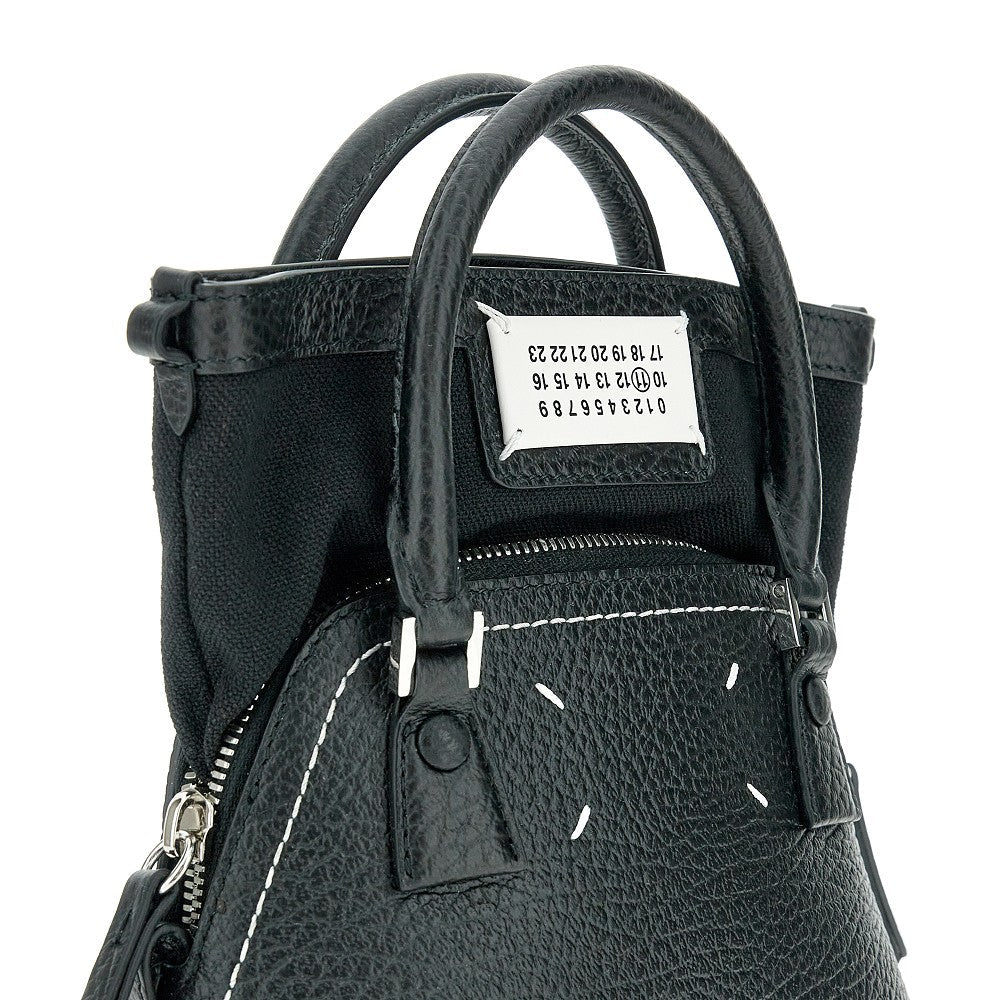 grained leather micro 5ac bag
