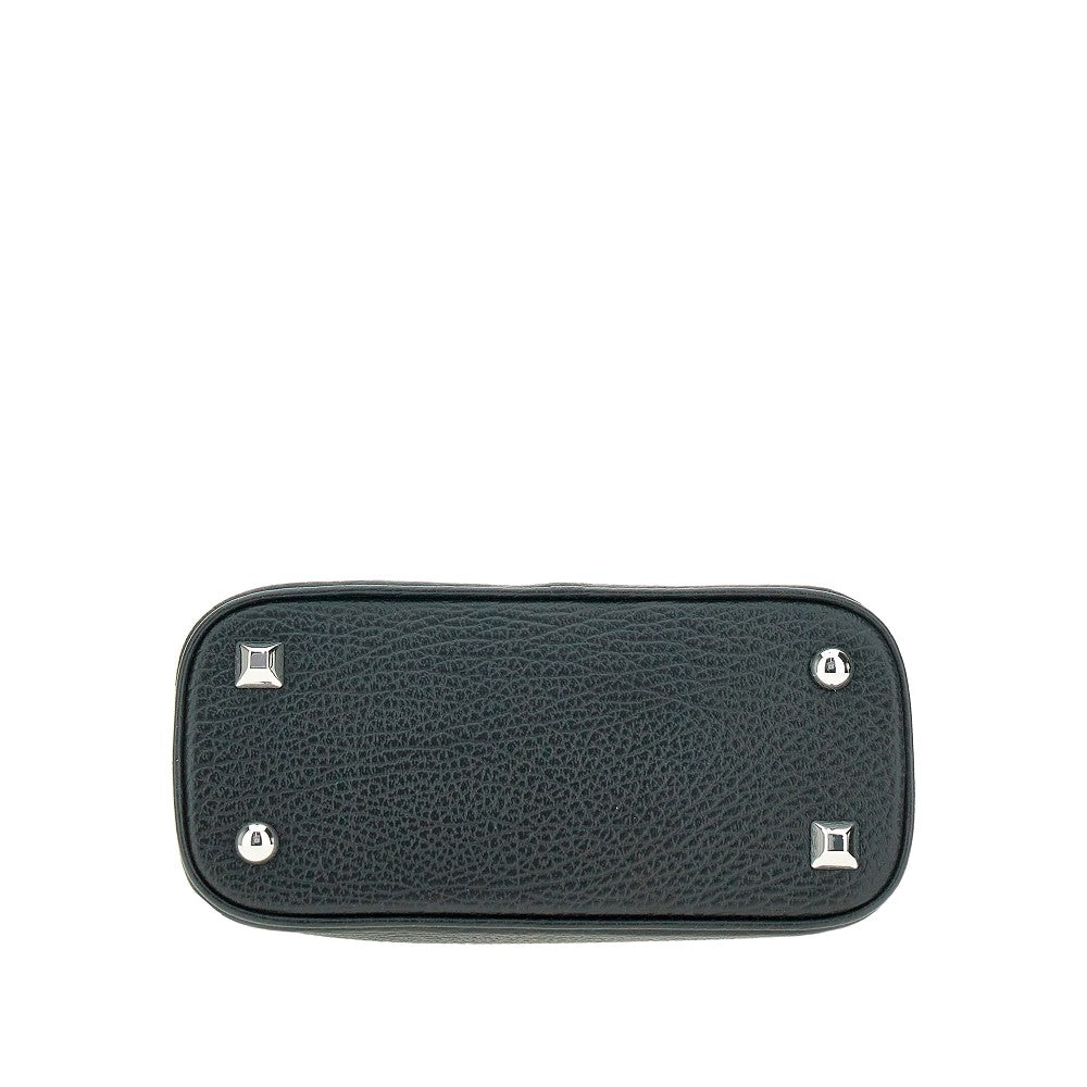 grained leather micro 5ac bag