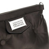 nappa leather glam slam flat bag