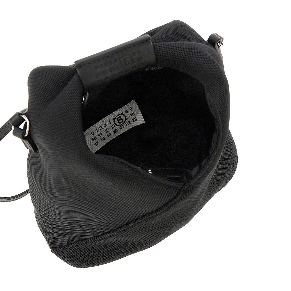 MM6 OS crossbody mesh japanese bag