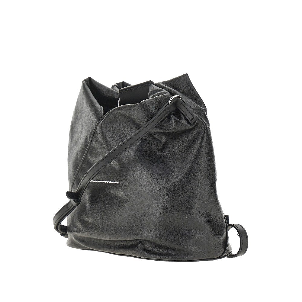 MM6 OS crossbody faux leather japanese bag