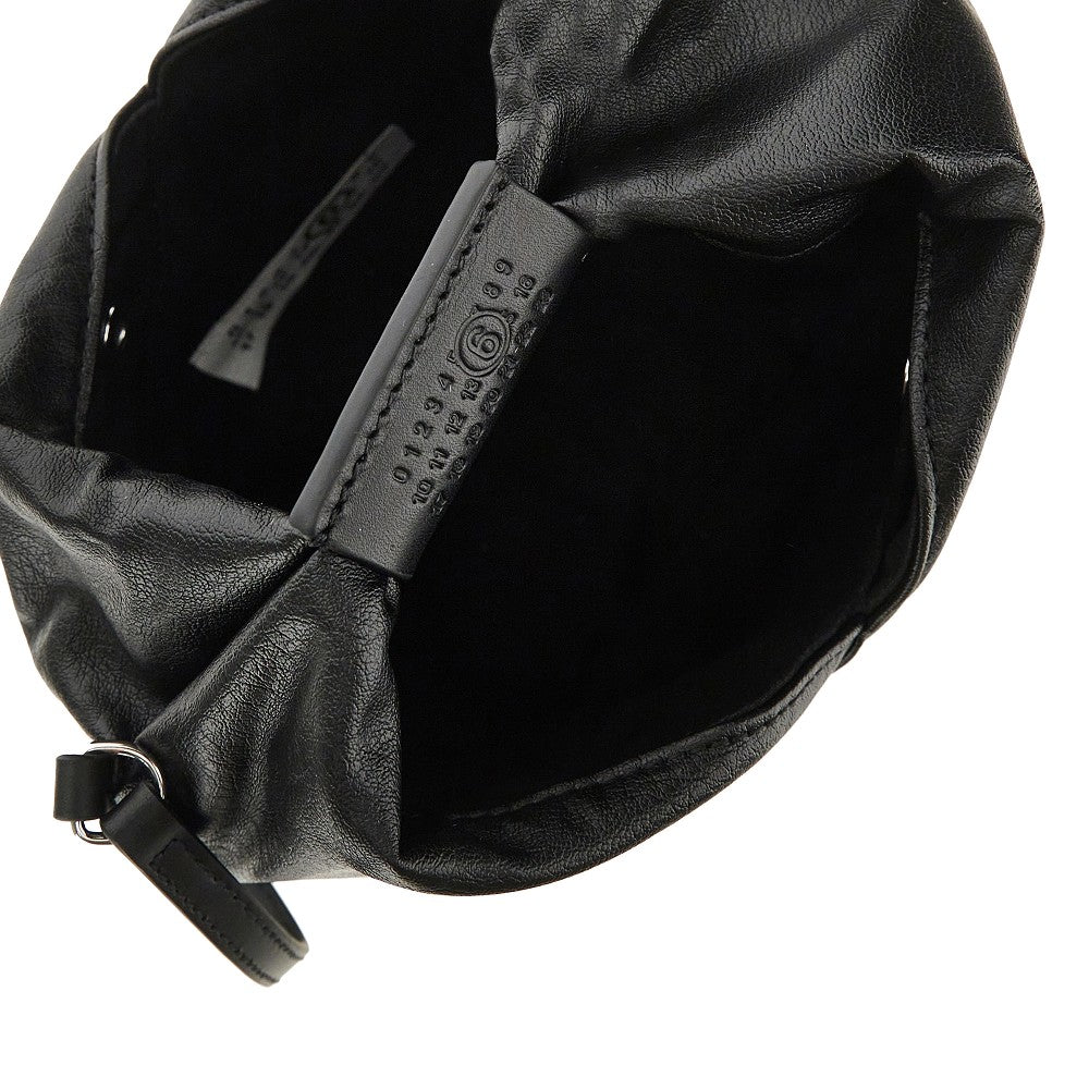 MM6 OS crossbody faux leather japanese bag