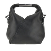 MM6 OS grained leather small japanese bag