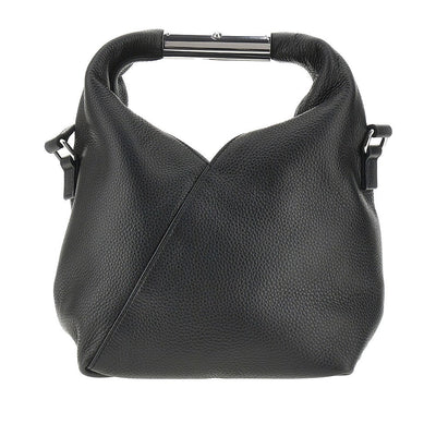 MM6 OS grained leather small japanese bag