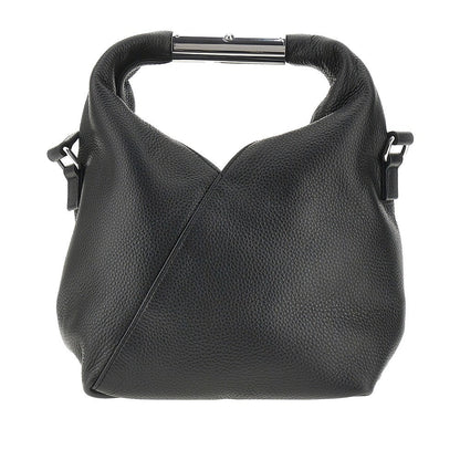 MM6 OS grained leather small japanese bag