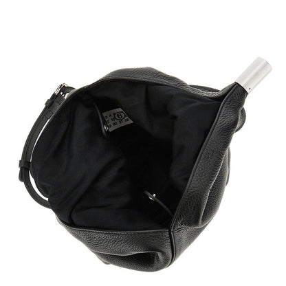 MM6 OS grained leather small japanese bag