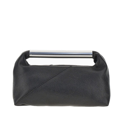 MM6 OS leather japanese jewel handle bag
