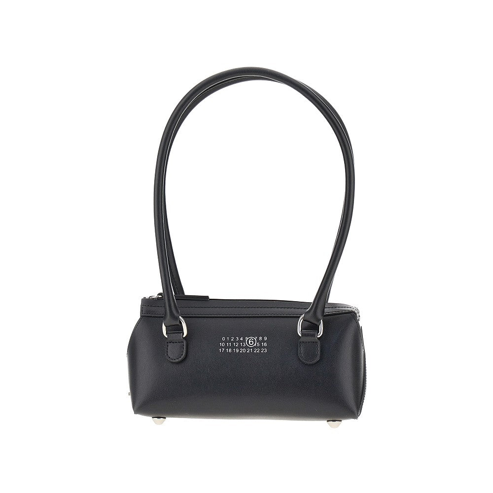 leather mini bauletto shoulder bag