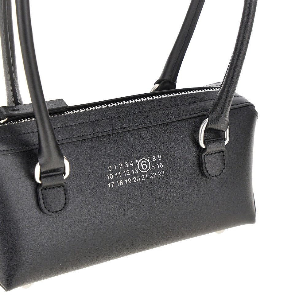 leather mini bauletto shoulder bag