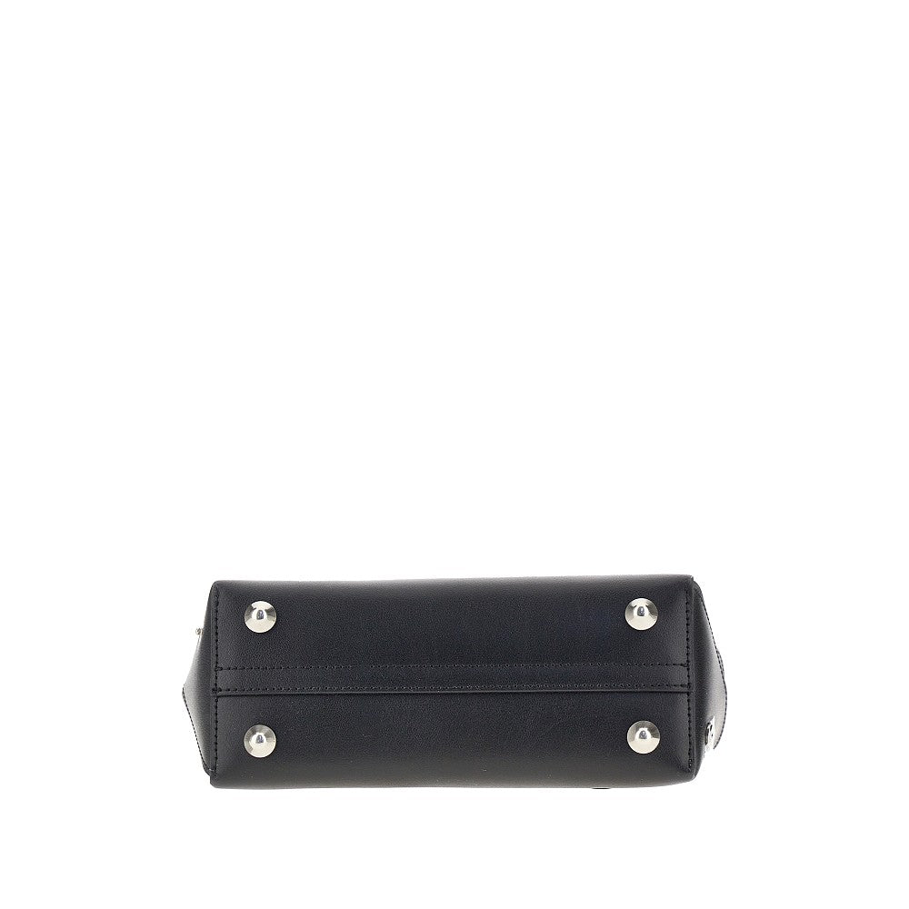 leather mini bauletto shoulder bag