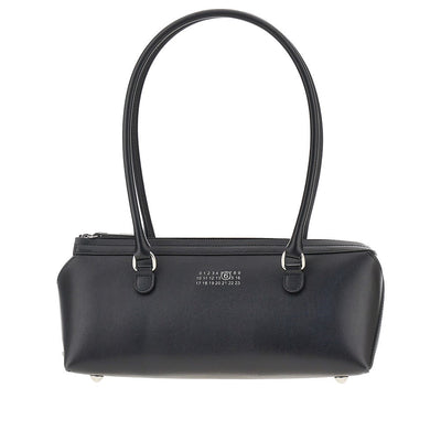 leather small bauletto shoulder bag