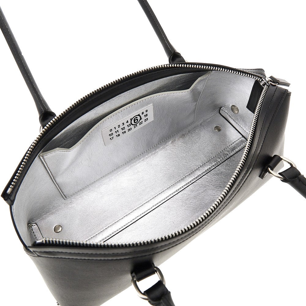 leather small bauletto shoulder bag