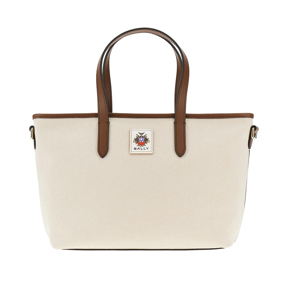 BALLY OS small canvas tote bag