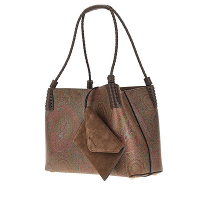 ETRO OS small libra paisley shopping bag