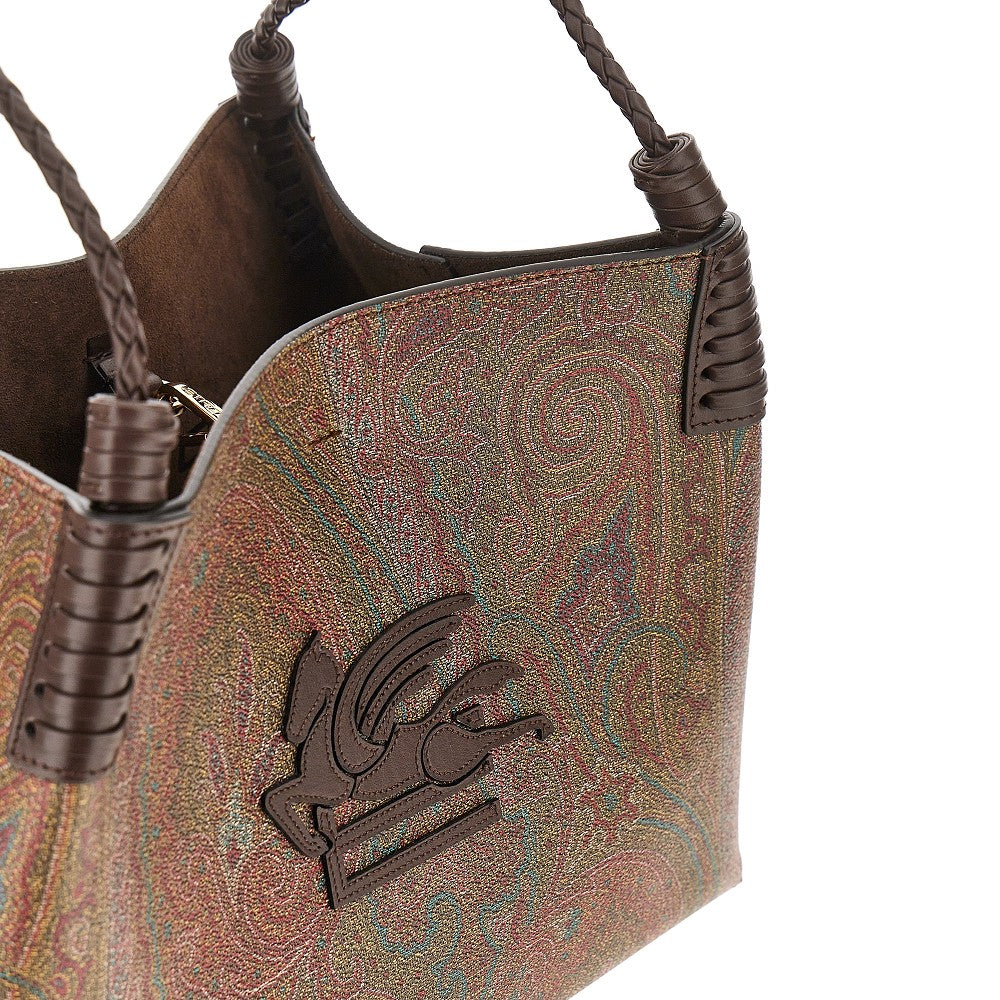 ETRO OS small libra paisley shopping bag