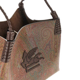 ETRO OS small libra paisley shopping bag