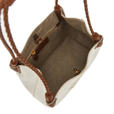 ETRO OS canvas small libra shopping bag